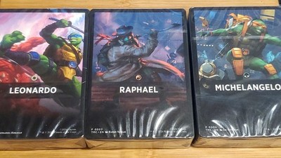 Teenage Mutant Ninja Turtles Team Up, Sealed Inner Packs - Leonardo Michelangelo