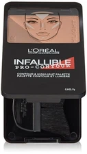 L'Oréal Paris Infallible Pro Contour Palette, Deep/Profound 815, 0.24 oz.