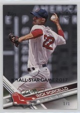 2018 Topps Transcendent Party Stamped Buybacks 1/1 Rick Porcello #17TAG-178 ms9