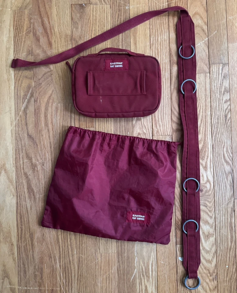 Bolsa de cintura EASTPAK × RAF SIMONS -- VERMELHA - Imagem 3 de 4