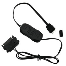 ARGB Controller 5V 3Pin Aura RGB Controller SATA Power Supply Remote Light