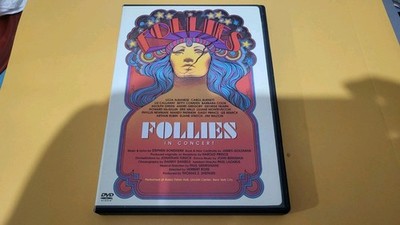 FOLLIES IN CONCERT 1985 LICIA ALBANESE CAROL BURNETT LIZ CALLAWAY SONDHEIM DVD