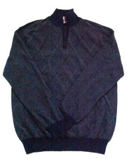 BNWT Perry Ellis Men's Sweater Navy Blue Sz M