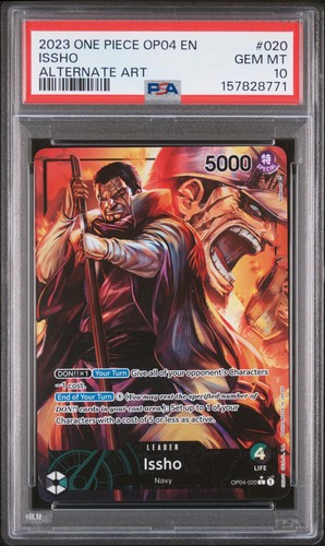 Issho (Alternate Art) graded PSA 10 for sale on eBay