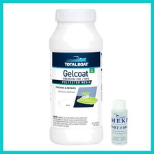 Marine-Grade Polyester Gelcoat with Wax - Quart Size for Superior Boat Coatings