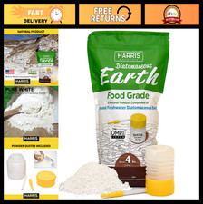 Food Grade Diatomaceous Earth 4lb with Powder Duster - Natural Pest Control  De