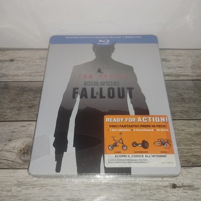 Mission: Impossible 6 - Fallout STEELBOOK [Blu-Ray] - NEU