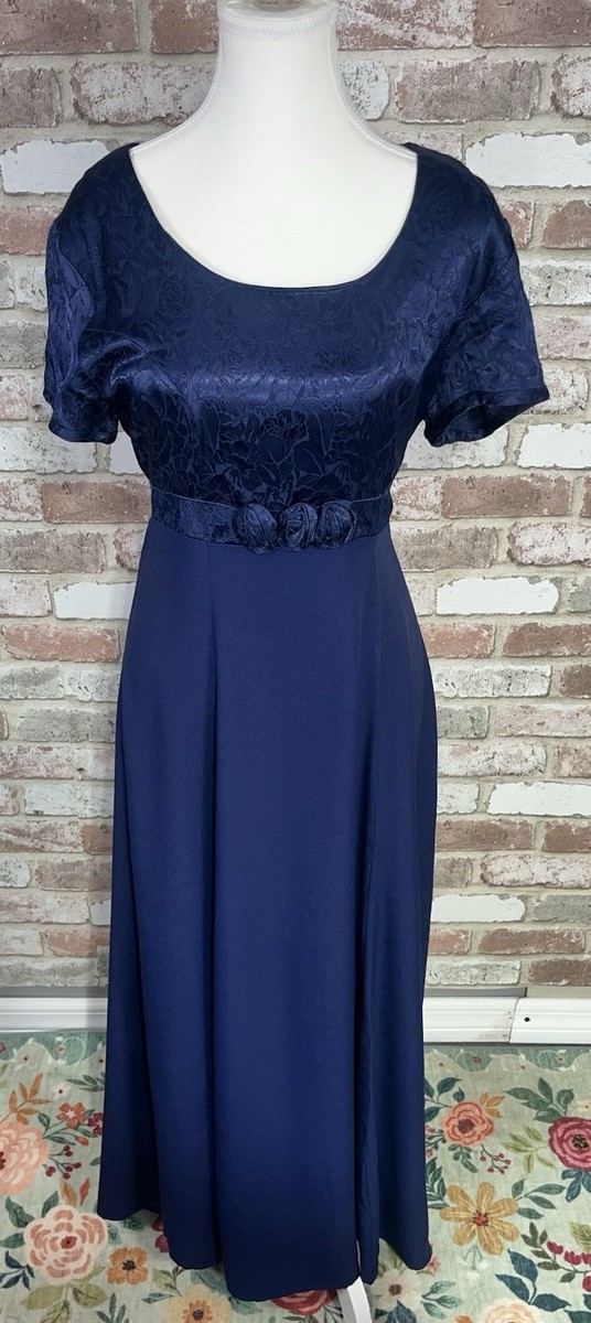 sachin and babi light blue dress navy empire waist dress main image 0