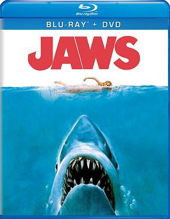 Jaws (Blu-ray/DVD, 2012, 2-Disc Set) ANNIVERSARY EDITION - VERY GOOD - Picture 1 of 1