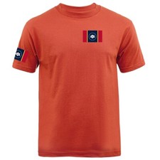 State of Mississippi Flag Crest MS Graphic T-shirt