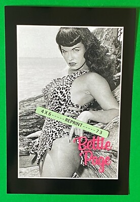 Found 4X6 PHOTO of Sexy Beautiful BETTIE PAGE Hollywood Model