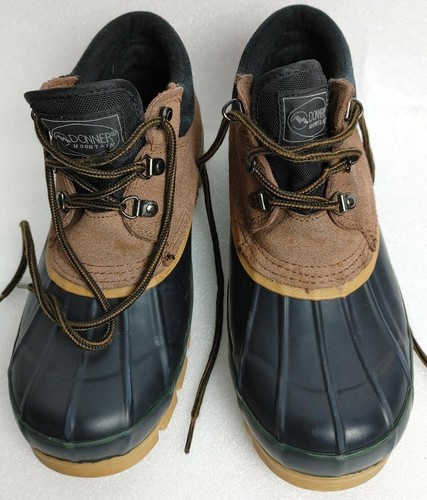 Cut Boots Waterproof Snow Leather 