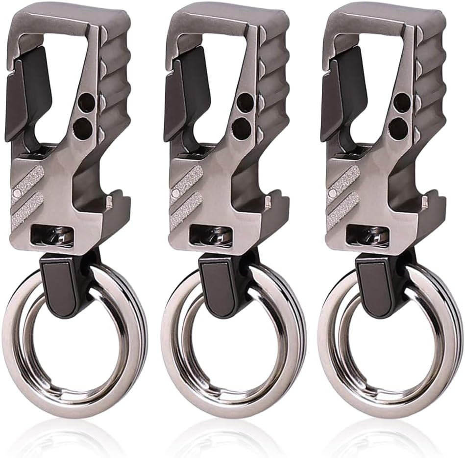 3 Pack Car Key Chain Bottle Opener Keychain for Men and Women