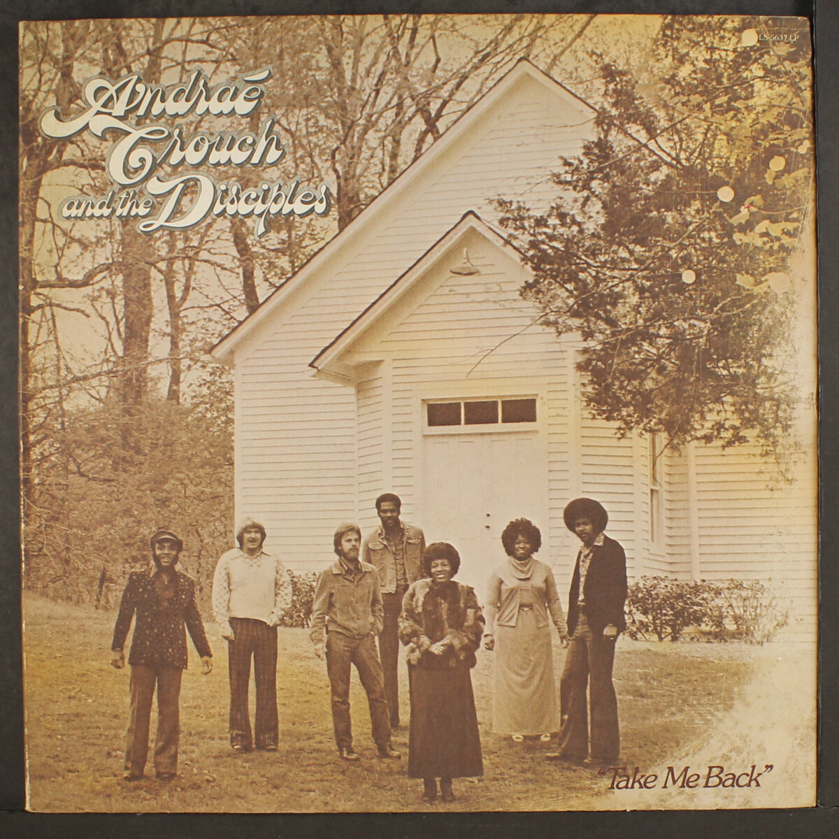 R\u0026B+ソウル ANDRAE CROUCH&THE DISCIPLES  TAKE ME LP ANDRAE CROUCH & DISCIPLES: take me back LIGHT 12