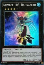 Yugioh! Number 103: Ragnazero - AP07-EN009 - Super Rare NM