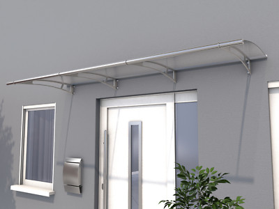 Gutta Pultvordach PT/L 270 | Klar | Haustürvordach 2700 x 950 mm mit Acrylglas
