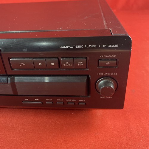 Sony (CDP-CE335) 5 CD Disc Ex-Wechselsystem - ohne Fernbedienung - getestet & funktionsfähig! - Bild 2 von 10
