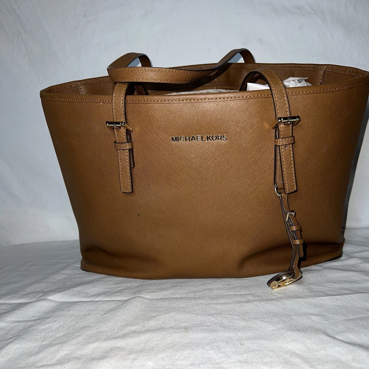 Michael Kors Jet Set Travel Tote Xs Camel