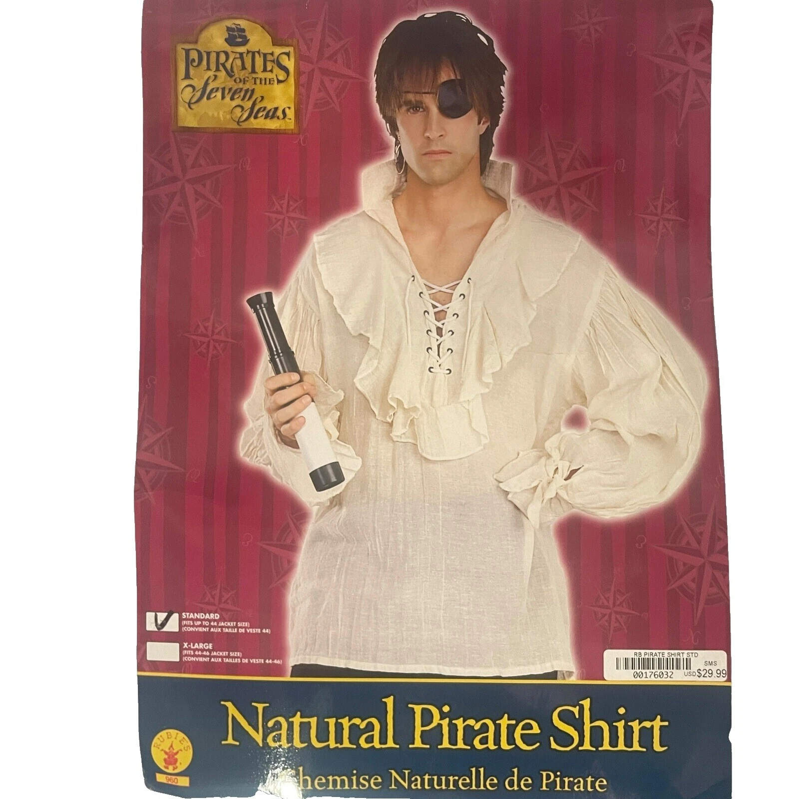 Disfraz de Pirata Rubie's Tops & camisas para hombres