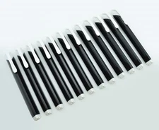 Pentel Tri Erasers (Black) - Retractable 3 Sided Erasers (Bulk Quantity of 25)