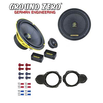 Ground Zero Auto SPL Lautsprecher System 16,5cm für VW CC (35/3C) ab 2012