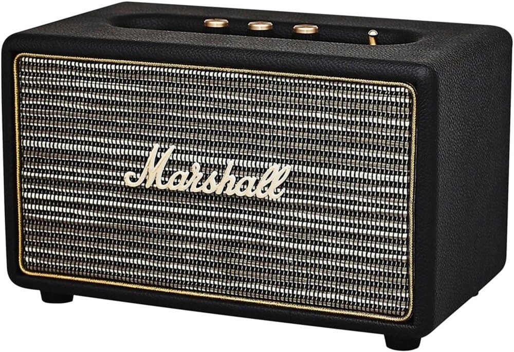 Marshall Acton Bluetooth Speaker Black 04090986 for sale online | eBay