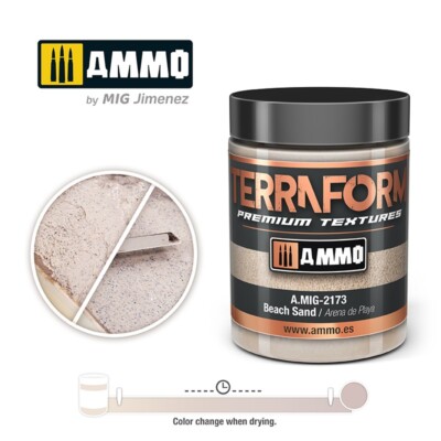 Ammo MIG 2173 - Terraform Beach Sand 100ml - Neu