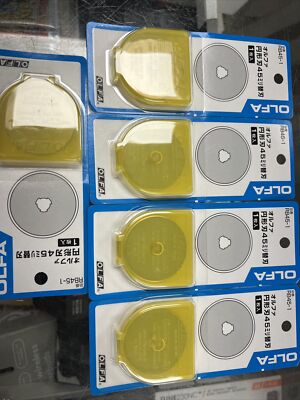 5 Pack - OLFA Circular Blade Genuine Olfa RB45-1 Circular Blade, Japan (x5)