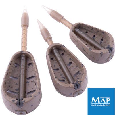 Map Embed In-Line Pellet Feeders Carp Fishing Feeder All Sizes Full Range