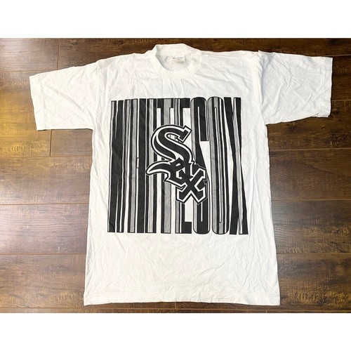 Chicago White Sox '91 T-Shirt from Homage. | Charcoal | Vintage Apparel from Homage.