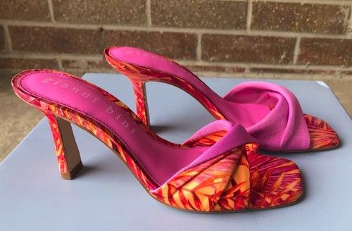Gianni Bini Pink/Red/Yellow Slip On 