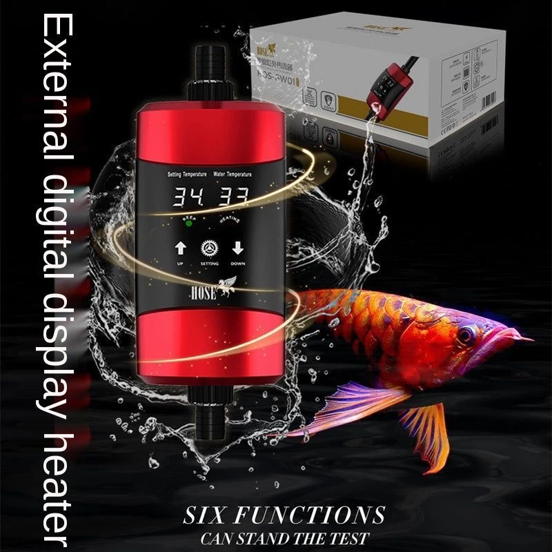 External fish top tank heater