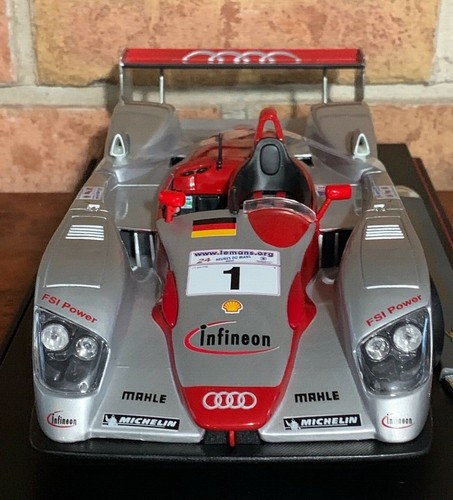 2002 Audi INFINEON R8 LE MANS 1:18 Scale Diecast Collectible GT RACING NIB - Picture 4 of 12