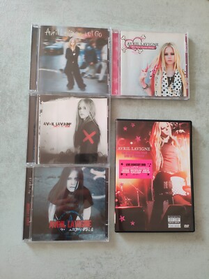 Avril Lavigne CD und DVD Bulk Lot Pop Rock Musik Alben