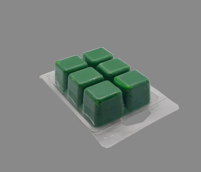 Wax Melt Deluxe 2.4 Ounce 6-Cavity Clamshells - 60 Pack