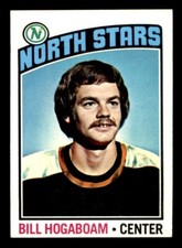 1976 Topps Hockey #73 Bill Hogaboam NM