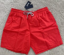 New w Tags Authentic Vilebrequin MOOREA Swim Trunks - RED - MEN - 3XL - XXXL