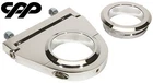 CPP CHROME STEERING COLUMN DASH DROP MOUNT 2.5 英寸