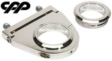 CPP CHROME STEERING COLUMN DASH DROP MOUNT 2.5" INCH