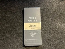 Field Notes Front Page Reporter's Notebook, Set of 2 Ruled – FN-30 (New Sealed)
