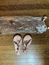NIB LA STRADA child  s ballet slippers pink size 7 1/2