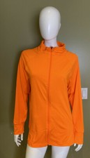 LOVE J NEON ORANGE RUNNING JACKET AND LEGGINGS 2 PIECE SET WOMENS 3X