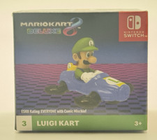 McDonald  s Happy Meal 2024 Mario Kart Deluxe 3 LUIGI KART Toy New