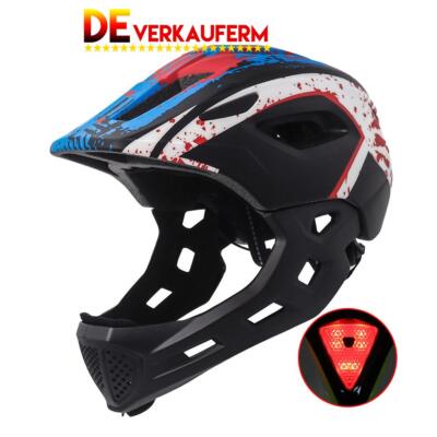 Fahrradhelm Kinderhelm Blau Radhelm Kinder Jugend Integralhelm Schutzhelm