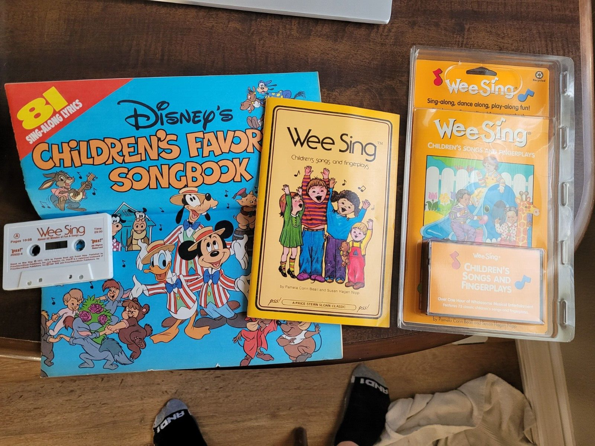 Wee Sing Children's Songs and FingerPlays Cassette Tape and