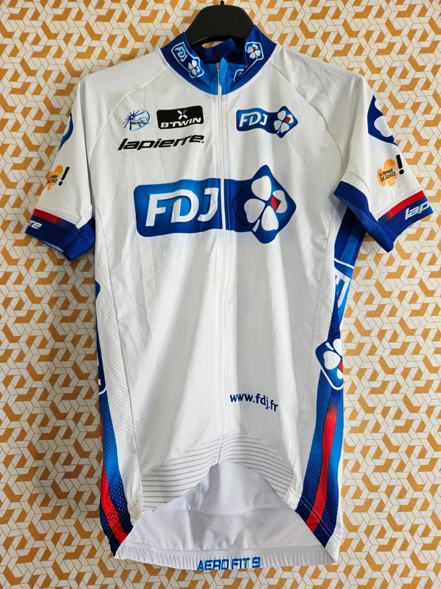 Maillot Cycliste FDJ Lapierre Fran aise des jeux port B twin M