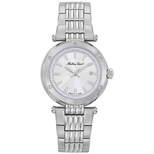 Mathey Tissot Women's Watch Neptune Silver Dial Stainless Steel Bracelet D912AI