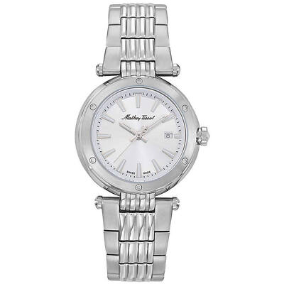 Mathey Tissot Women's Watch Neptune Silver Dial Stainless Steel Bracelet D912AI