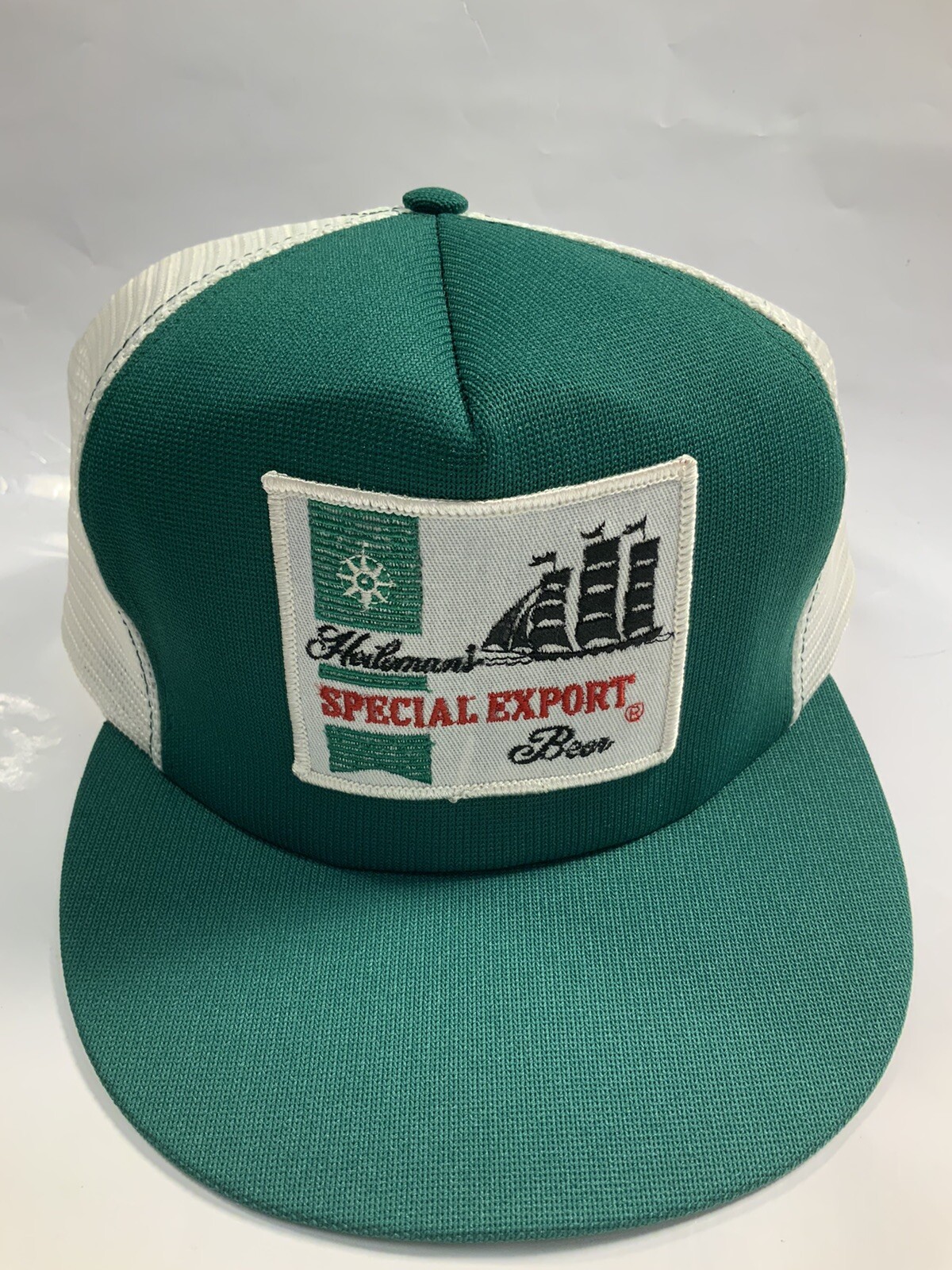 Vintage Hat Snapback Cap Patch Beer Delivery Driv… - image 1