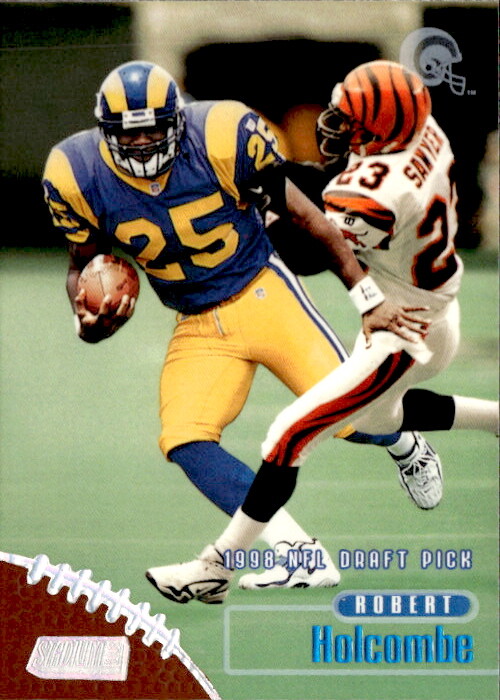 1998 Stadium Club Robert Holcombe 184 RC